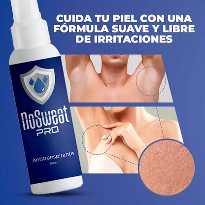 NoSweat PRO - Antitranspirante para sudoración excesiva