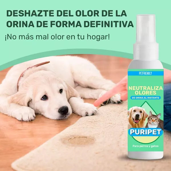 PURIPET - NEUTRALIZADOR DE OLOR PARA ORINES DE MASCOTAS