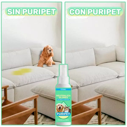 PURIPET - NEUTRALIZADOR DE OLOR PARA ORINES DE MASCOTAS