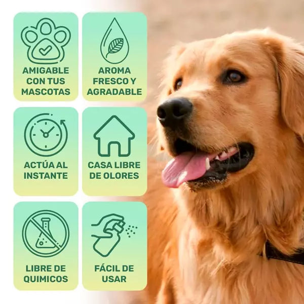 PURIPET - NEUTRALIZADOR DE OLOR PARA ORINES DE MASCOTAS