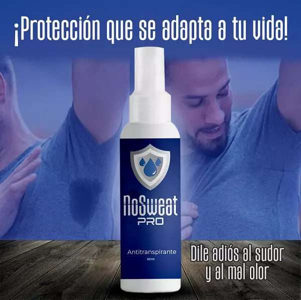 NoSweat PRO - Antitranspirante para sudoración excesiva